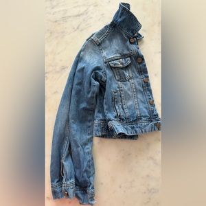 Denim jeans jacket
